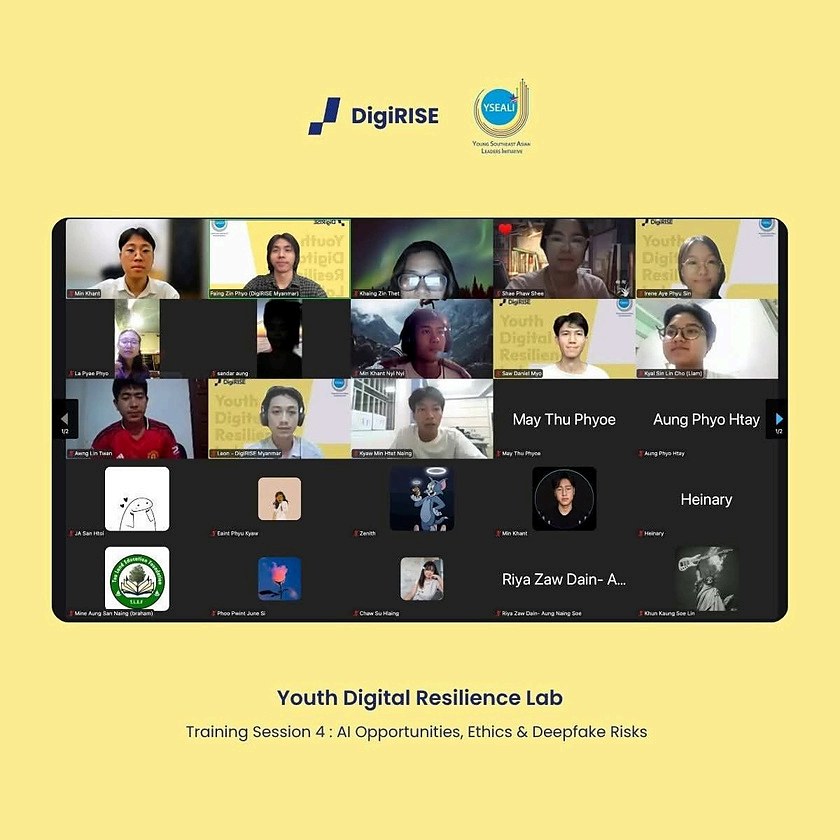 DigiRISE Youth Digital Resilience Lab — AI Opportunities, Ethics and Deepfake Risks